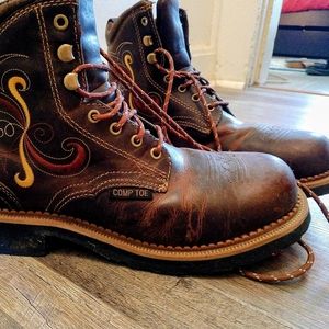 Justin Ladies Gypsy Katerina Steel Work Boots